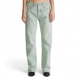 Hope Stockholm Aqua Bio Tint Green Rush Jeans Relaxed Bootcut 27 jade $510 rrp